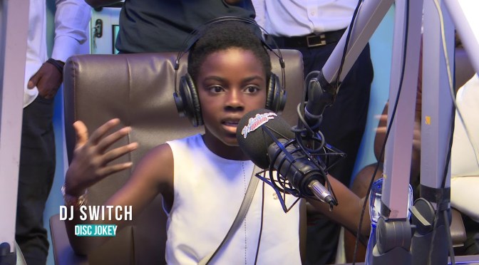 DJ Switch performance at the RocNation show with DJ Khaled